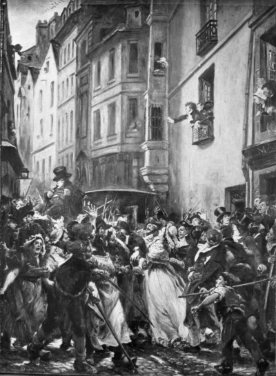 The Arrest of Charlotte Corday