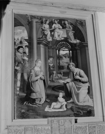 Adoration of the child by the shepherds