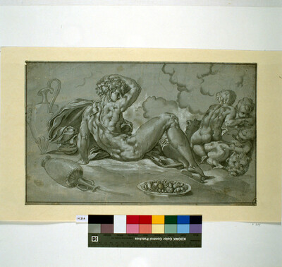 The drunk Bacchus