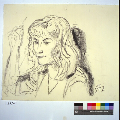 Portrait study Dorothea Trautvetter