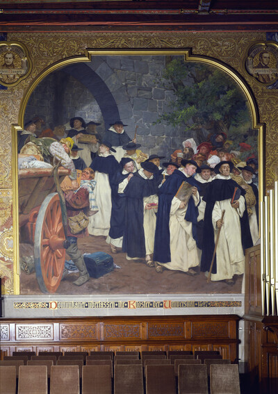 Dominikaner überlassen ihr Kloster der Universität, 1527
