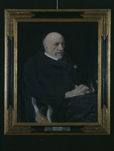 Copy of the image Carl Justi after Reinhold Lepsius, 1867-1871 Professor of Art History and Philosophy in Marburg (1832-1912)