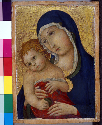 Mary with the Child in Semi-Figure, Folio 00075