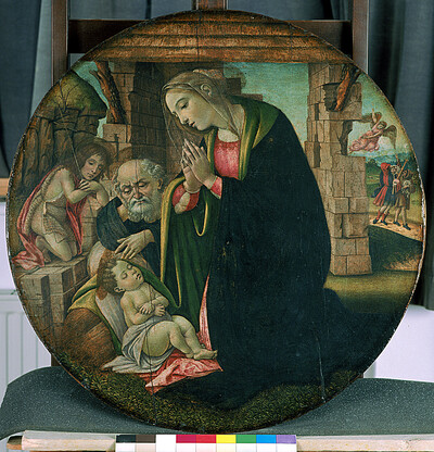 Adoration of the Christ Child, folio 00104