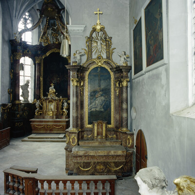 Southern side altar