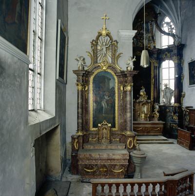Northern side altar