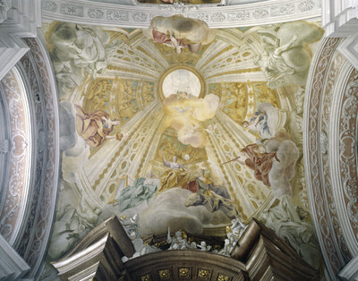 Apronic dome with the Seven Gifts of the Holy Spirit