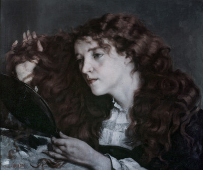 Portrait of Jo, the beautiful Irland woman