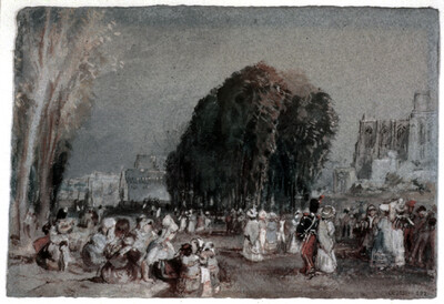 Die Promenade in Nantes