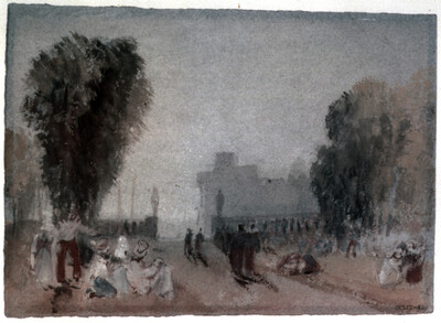 Die Promenade in Nantes