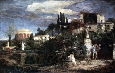 Old Roman wine tavern
