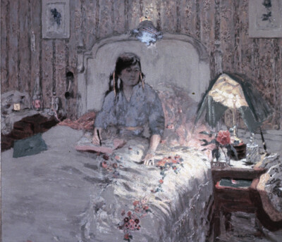 Portrait of the poet Noailles