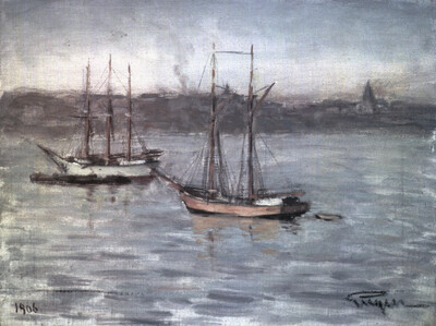Blick auf Stockholm