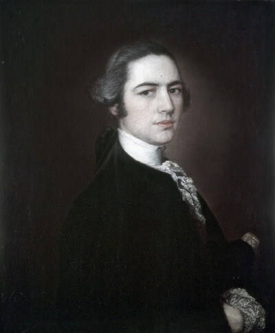 Portrait of the musician Thomas Linley