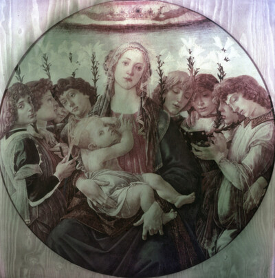 Mary with the Child and Singing Angels