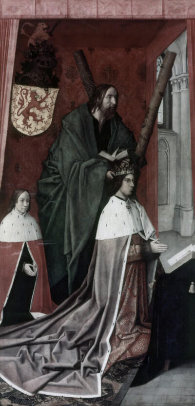 James III of Scotland and his son (the later James IV)