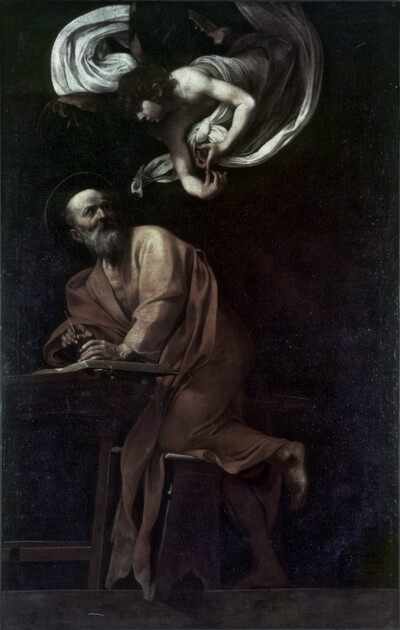 Saint Matthew and the Angel/San Matteo e l 'Angelo