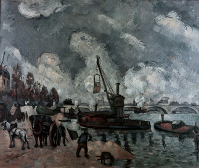Am Quai de Bercy in Paris