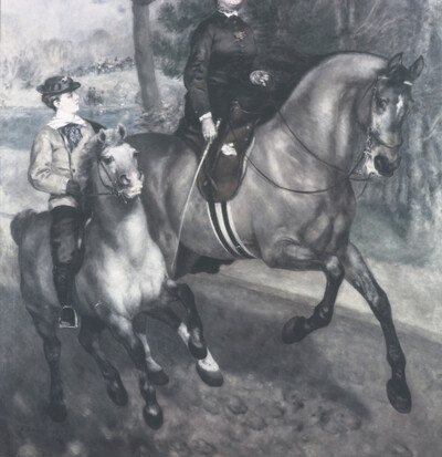 Horseman in the Bois de Boulogne