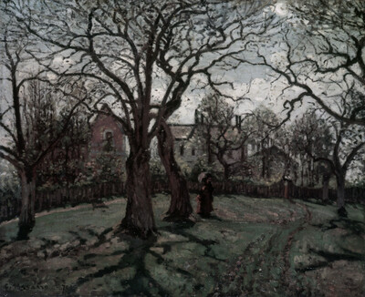 Orchard in Louveciennes in Spring