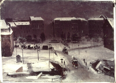 Der Belle-Alliance-Platz in Berlin