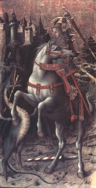 Der heilige Georg und der Drachen