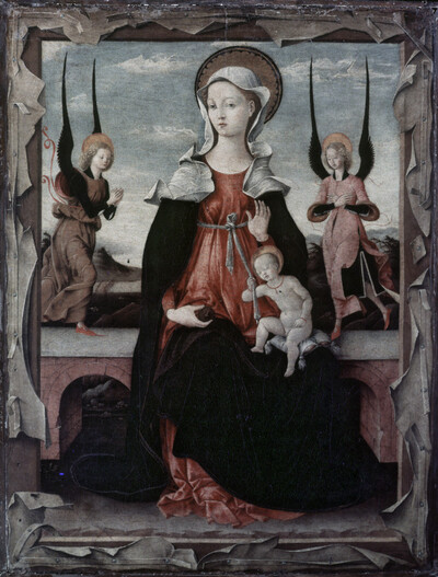 Madonna with Child and Angels