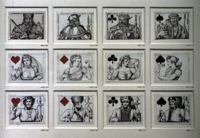 Design Drawings of playing cards