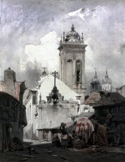 Street scene (Rio de Janeiro?)