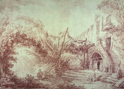 Temple of Jupiter Serapis in Pozzuoli near Naples
