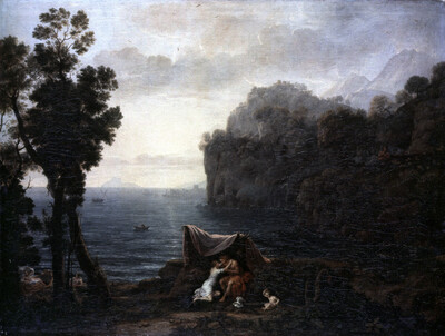 Coastal Landscape with Acis and Galatea