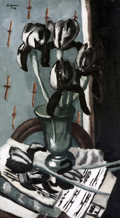 Black lilies