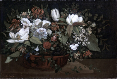 Flower basket (magnolias)