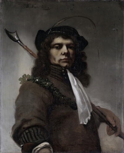 Self-portrait in Schäfertracht