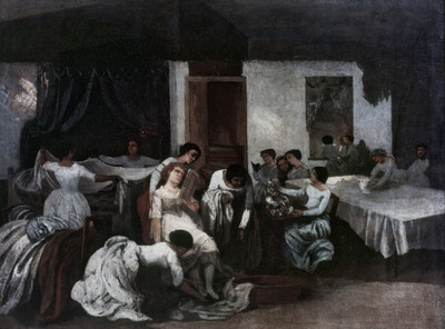 Bride at the Toilet