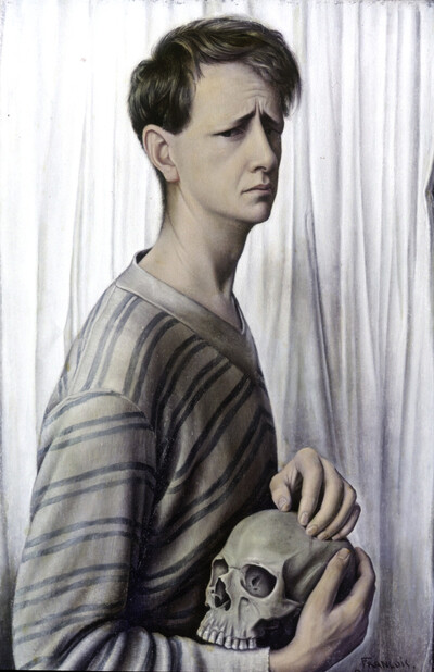 Melancholie self-portrait