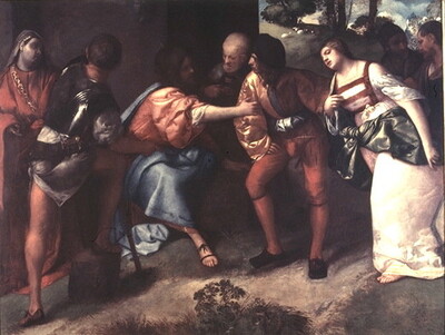 Christ and adulteress
