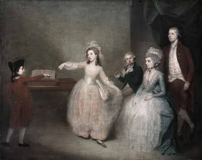 The Menuett (Family Scene)