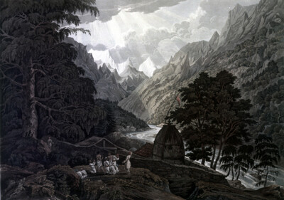 Views in the Himalayas Mountains