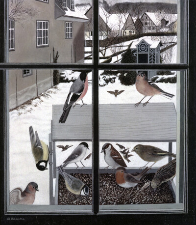 Vögel im Winter