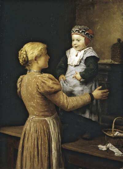 The older sister of the artist