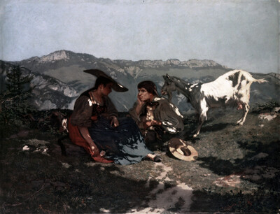 Hirtenidyll im Jura