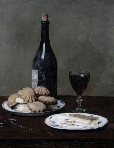 Still Life. Old wine