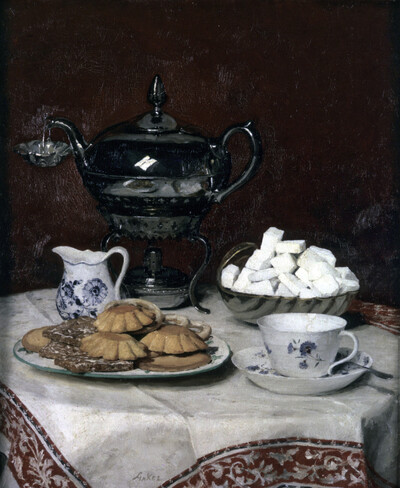 Still Life. tea service