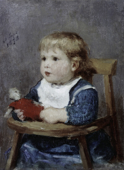 Girl with children’s chills