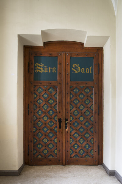 Tür zum Turnsaal