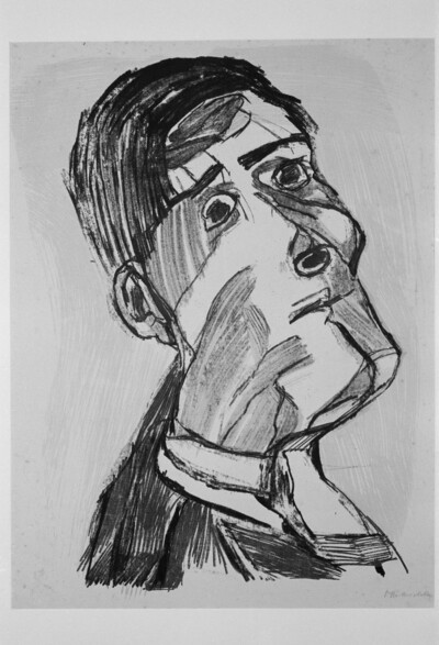 Self-portrayal of two sides