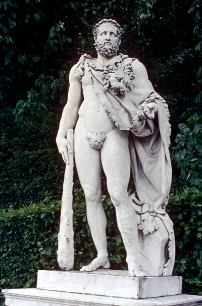 Commodus as Hercules