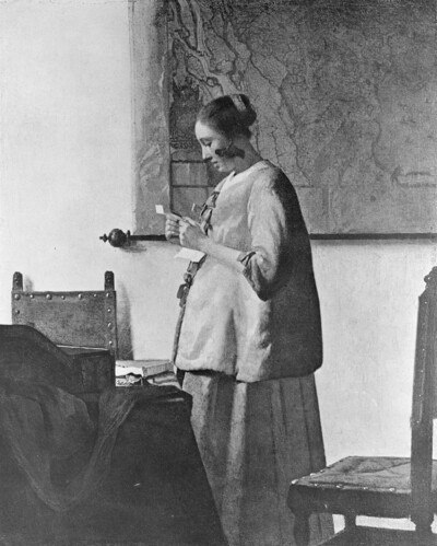 Letter woman