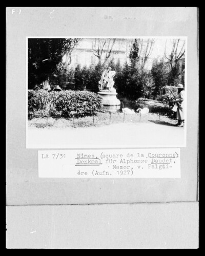 Memorial of Alphonse Daudet